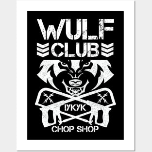 wulf club Posters and Art